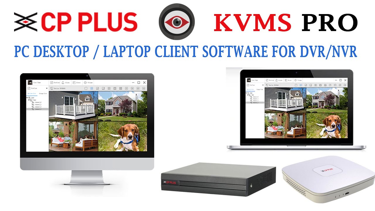 Download CPPLUS KVMS Pro CMS Software for Windows and Mac