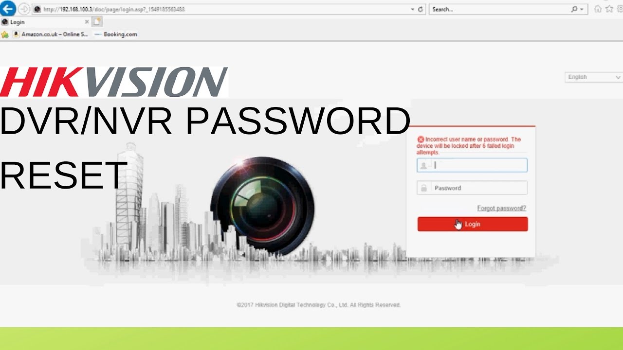 SADP Tool Download hikvision password reset